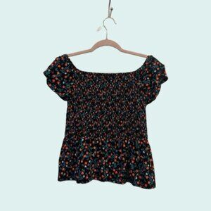 Floral Off-Shoulder Top
